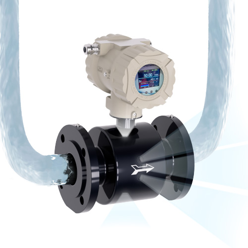 Electromagnetic Flowmeter<br>ZERO STRAIGHT RUN - EMDE.Z